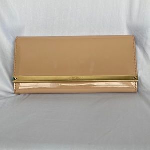 Jimmy Choo Milla Powder Pink Patent Leather Clutch